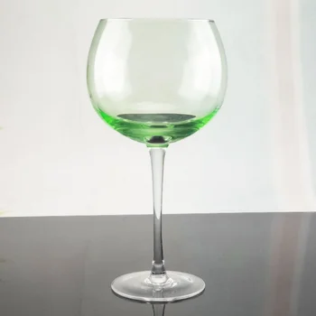 700-800ml Lead-Free Kristalno Steklo Zeleno Jabolko Ognjeni Družino Bar Rdeče Vino Pokal Fashion Festival Drinkware Darilo