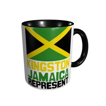 Jamajka, Predstavljajo Dolgo Smešno Grafični Skodelice Skodelice Tiskanja Skodelice R330 Smešno Šalo skodelice čaja Slike 2