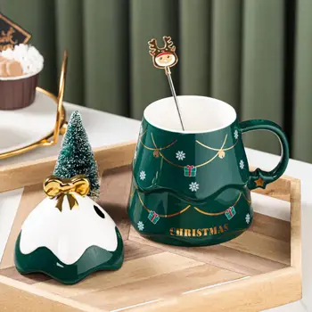 Edinstveno Božično Pokal Brez Vonja Občutljivo Odlične Izdelave Kave Vrč Kave Vrč Vode Pokal 500 ml Slike 2