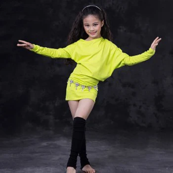 Nova Zasnova otroci otrok Orientalski Ples Obleke Seksi trebušni ples Kostumi precej ples rabo Nastavite Obleke S/M/L velikosti