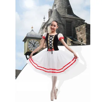 Plameni Pariza Balet Dolg Tutu Obleko Bele Modre Rdeče Romantični Balet Tutu Balerina Fazi Kostum Za Ženske Ali Otroci