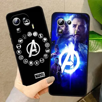 Marvel Avengers Junak Kul Primeru Telefon Xiaomi Mi 12 12X 11T 11 10i 11i 10T 10S Opomba 10 9 Lite Ultra 5G Silikon TPU Pokrov Slike 2