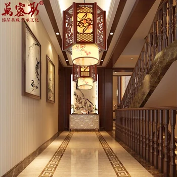 Kitajski Restavraciji Restavracija oltarja Obesek Luči lučka ovčje kože starinsko pot trgovina hotel koridor razsvetljavo LU620 ZL499 Slike 2
