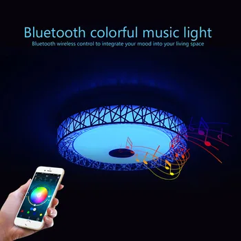 Sodobna Ptičje Gnezdo LED stropne Luči RGB Zatemniti APP +Daljinski upravljalnik Bluetooth Glasbe svetlobe foyer otroška spalnica stropna svetilka