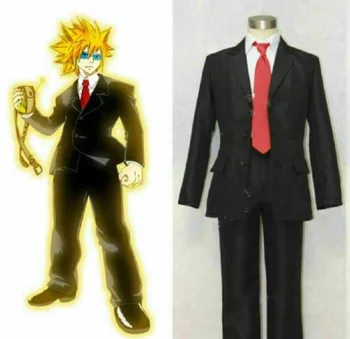 Fairy Tail Skalnata Črne Barve Uniform Cosplay Kostum Obleko
