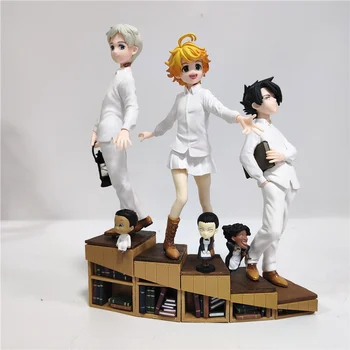 Anime Je Obljubil Neverland Emma Norman Ray PVC figuric 200mm Model Igrače, Figurice Darilo Slike 2