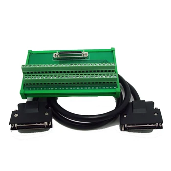 SCSI 50 Pin Vrstnimi sponkami za Pridobivanje Podatkov Kartico Zlom Odbor Adapter z En Meter Kabla