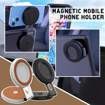 Magnetna Avto Nosilec za Telefon, Mobilni Mobilni Telefon Stojalo Pametni Steber za Tesla Model 3 Y Mount Magnet V0J5