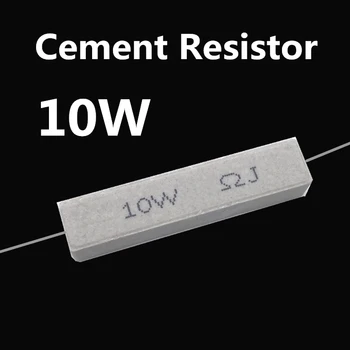 10pcs Cementa odpornost 5W 470 510 560 680 1K 2K 3K 3.3 K 4.7 K ohm 430R 470R 510R 560R 680R 1KR 2KR 3KR 3.3 KR 4.7 KR 5% 5w