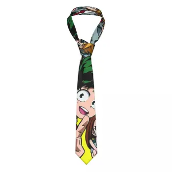 Moj Junak Univerzami Anime Neckties Unisex Poliester 8 cm Ozko Boku Plakat Vratu Kravato za Mens Majica Pribor Gravatas Stranka