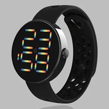Moške Ure Silikonske Digitalno uro za Moške, Ženske, Šport LED Ročne Elektronska Ura Reloj Hombre Relogio Masculino