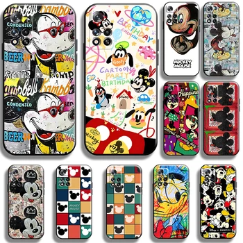Disney Mickey Moda Grafiti Za Xiaomi Redmi Opomba 11 11T 11S 10 10 10T 9 9S Pro Redmi 10 9 9T 9A 9C Telefon Primeru Primerih Pokrov