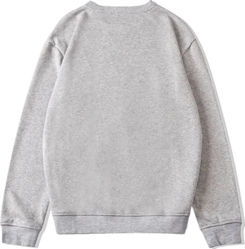 OPOLDNE PRETEPAČ Novo Hoodies Vrhnja oblačila z Dolgimi Rokavi Moški Ohlapen pulover s kapuco Sweatshirts Slike 2