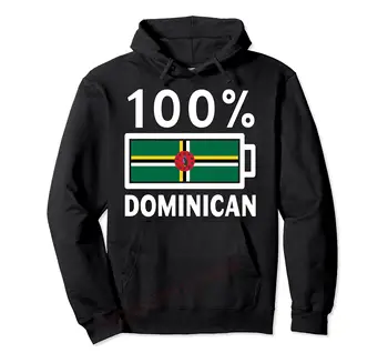 Novo Dominika Zastavo Dominikanska S-6XL Puloverju Hoodie Moški Ženske Unisex Bombaž Hoodies Modni Slog Majica Slike 2