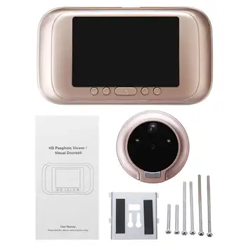 Smart Home Video Zvonec 3.5 HD Elektronski M10 Kamere Foto Video Home Spremljanje Anti-theft Alarm 720P Night Vision 32 G Snemanje Slike 2