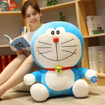 23-48 cm Anime Stand By Me Doraemon Plišastih Igrač Luštna Mačka Lutka Mehko Polnjene Živali Vzglavnik Za Otroka, Otroci, Dekleta, Darila Visoke Kakovosti Slike 2