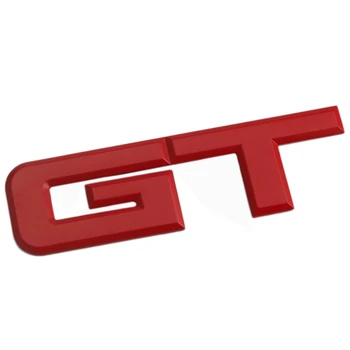1 Kos 3D Gt Logotip Avto Nalepke & 16 Kos Vreteno Ventila Komplet Tesnil Slike 2