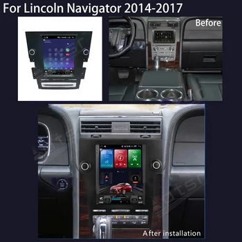 256G Za Lincoln Navigator 2014-2017 Android 11.0 Avto Radio Stereo sprejemnik Multimedijski Predvajalnik, GPS, Navig 2 Din Carplay Vodja Enote Slike 2