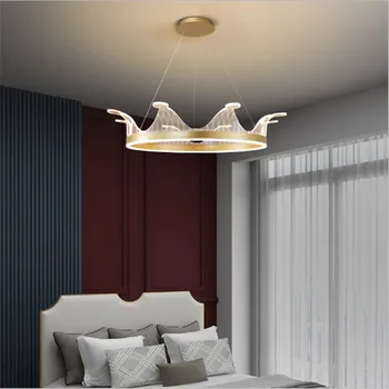 Nove LED Luči Luksuzni Post-Moderna Dnevna Soba Jedilnica Spalnica Ustvarjalne Preprosto Krono Obroč Lestenec Posebne Neposredne Prodaje