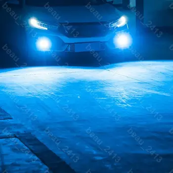 Za Toyota Tundra Corolla 4Runner 2pcs 9006/HB4 Ice Blue Avto Žarnice LED Luči za Meglo Slike 2