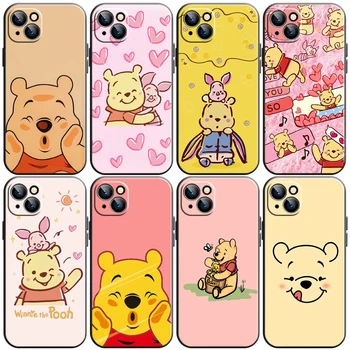 Disney Winnie The Pooh Primeru Telefon Za iPhone 11 13 12 Pro Max 12 13 Mini X XS XR MAX SE 6 7 8 Plus Funda Coque Carcasa