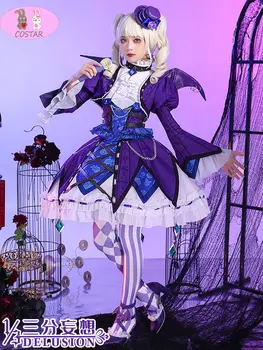 COSTAR AIKATSU ZVEZDE! Todo Yurika Cosplay Kostum Halloween Ženske Brezplačna Dostava Anime Igre Lolita Obleko Sweet Stranka Enotna