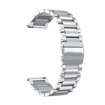 Pazi Band Tri Kroglice Jekla Watch Trak 40 mm 44 mm iz Nerjavečega Jekla Pasu S Surovo Ušesa za Samsung Galaxy Watch4 Slike 2