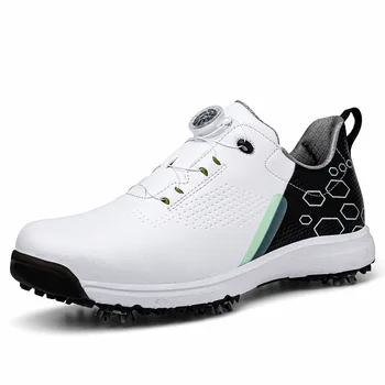 2022 Profesionalni Golf Čevlji Ženske Plus Velikost Anti-slip blagovne Znamke Moški Športni Copati Gumbi Sponke Izmenljive Konice Usposabljanje Superge Slike 2