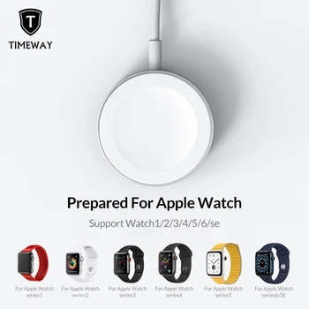 Prenosni QI Smart USB Watch Brezžični Polnilec Za Apple IWatch 1 2 3 4 5 6 SE Applewatch Kabel Magnetni Polnjenje Dock Postajo