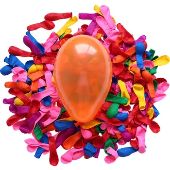 100 kos Mini trobenta balon vesel žogo vodo balon vbrizgavanje vode otroška igrača za majhne vodi žogo barve, igrače in dekoracija