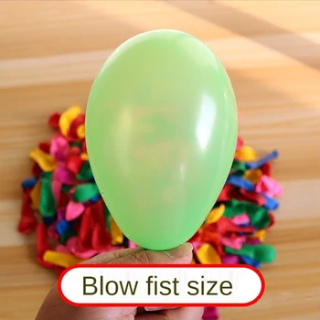 100 kos Mini trobenta balon vesel žogo vodo balon vbrizgavanje vode otroška igrača za majhne vodi žogo barve, igrače in dekoracija Slike 2