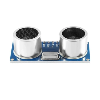 3.3-5V HC-SR04 Ultrazvočni Val, Detektor, Modul, ki Segajo Z Nosilcem Za Arduino Razdaljo Senzor Slike 2
