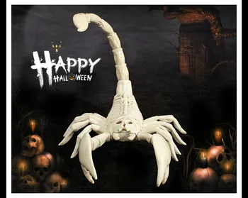 Okostje Scorpion100% Plastične Živali Okostje Kosti za Grozo Halloween Dekoracijo