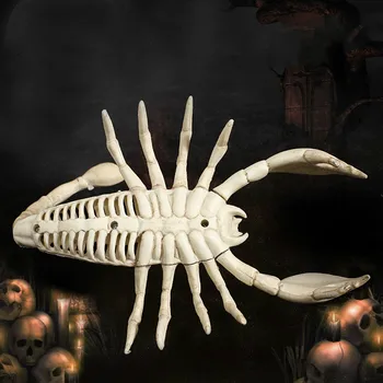 Okostje Scorpion100% Plastične Živali Okostje Kosti za Grozo Halloween Dekoracijo Slike 2