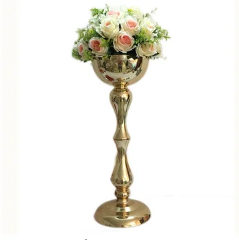 stranka dekoracijo poroke najnovejše poročno dekoracijo flower stand centerpieces kovinsko zlata candelabra svijećnjak senyu0960