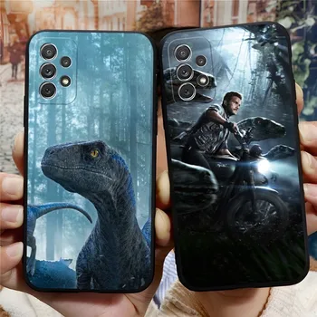 Jurassic Park, Dinozaver Svetu Telefon Primeru Funda Za Samsung S22Ultra S21 S20 S30 Ultra S9 S10 S8 S7 S6 Pro Plus Rob S21Fe Lupini