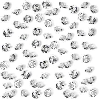 500 G Akril Kristalov Diamanta,8 mm Poroka Tabela Konfeti Diamond Vaza Kroglice Za Namizni Centerpiece Vaza Polnila Odlikovanja