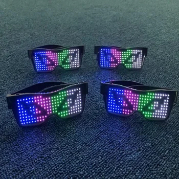 Led Očala Oculos Led Bluetooth Čarobno Steklo Led Stranka Utripa Očala Neon Stranka Bar Dekoracijo Rdeča/Bela/Modra/Zelena/Barvita