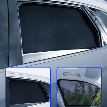 Za BMW Serije 3 F30 F80 2011-2019 Avto Dežnik Magnetni Prednje Vetrobransko steklo Okvir Zavese Zadnja Stranska Okna Sonce Odtenek 318i 320i Slike 2