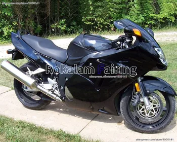Za Honda CBR1100XX 96-07 CBR 1100 XX 1996-2007 Vse Gloss Black Poprodajnem Motocikel Oklep (brizganje)