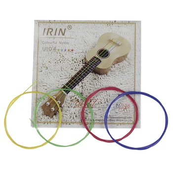 IRIN 4-6pcs/set Najlon Mavrica Pisane Ukulele Strune Trajne Nadomestni Del za Ukulele Kitara Glasbeni Instrument Acc Slike 2