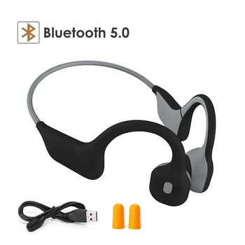 DG08 Brezžična tehnologija Bluetooth Kostne Prevodnosti Slušalke Stereo Slušalka Šport Nepremočljiva Sweatproof Slušalke Z Mikrofon brezžični Slike 2