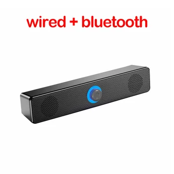 Soundbar Z Subwoofer TV Sound Bar Sistem Domačega kina z Bluetooth Zvočnik Extra Bass PC Računalnik, Zvočniki Bass Stereo Priporočam
