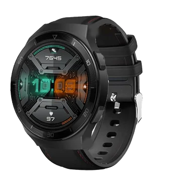 Usnje + Silikonski Watchband Za Huami Amazfit GTR2 2e 47mm Tempo Stratos 3 2 2s Zapestnica Za Amazfit GTR 2 Trak 22 mm Watchband Slike 2