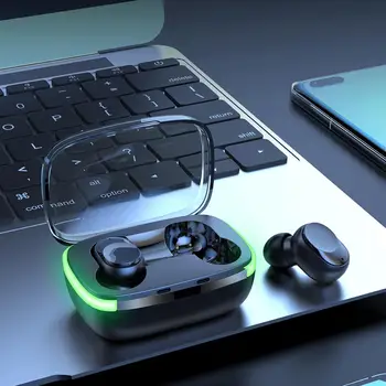 Y60 TWS Brezžične Bluetooth Slušalke Touch-control LED Digitalni Zaslon Nepremočljiva Šport, Glasba Earbplugs in-ear Slušalke Slike 2