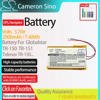 CameronSino Baterija za Globalstar TR-150 TR-151 Telenav TR-150 Telenav TR-151 ustreza ATL903857 BP02-000540,GPS Navigator Baterije.