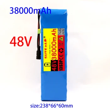 48v99ah 1000W 13s3p 48V Li ionska baterija za 54.6 V E-kolo, skuter z BMS + 54.6 V POLNILNIK + pomožno baterijo Slike 2