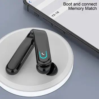 180mAh Bluetooth-Slušalke Jasne pozive Brezžično tehnologijo Bluetooth, združljiva Mini Uho Kavelj IP67 Nepremočljiva Športne Slušalke za iOS/Android Slike 2
