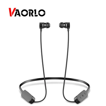 VAORLO Neckband Bluetooth Slušalke Magnetni Šport Vodotesne Slušalke Bluetooth 4.2 3D Zvok Brezžične Slušalke Z Mikrofonom