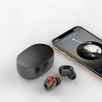 TWS E7S Bluetooth Slušalke Brezžične Fone Slušalke Šport Vodotesne Slušalke Čepkov šumov z Mic Za Xiaomi Redmi